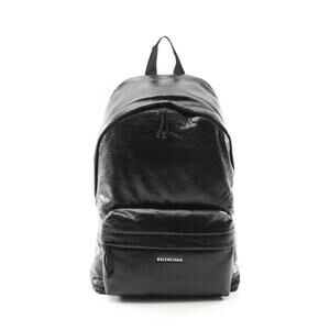 Balenciaga Explorer Backpack Leather Black